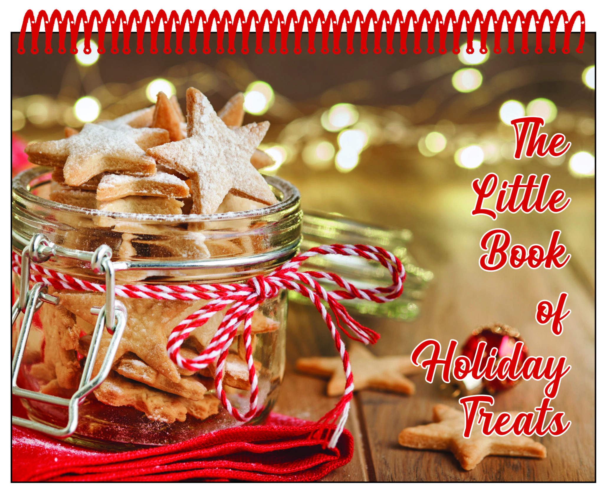 The Little Book of Holiday Treats Cookie Jar Cover Option