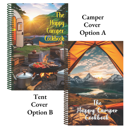 The Happy Camper Cookbook Cover